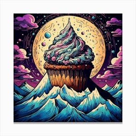 Cupcake In The Sky Canvas Print