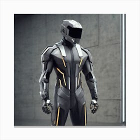 Futuristic Suit 11 Canvas Print