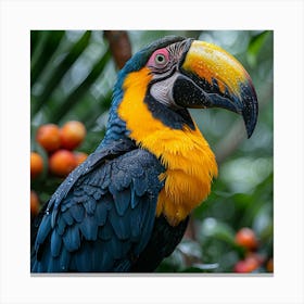 Colorful Parrot 38 Canvas Print