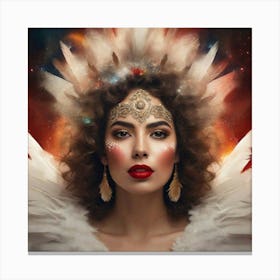 Mexican Beauty Portrait 6 Canvas Print