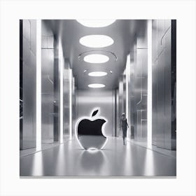 Apple Logo Canvas Print