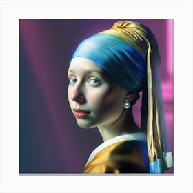 Girl With Pearl Earring Canvas Print