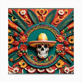 Day Of The Dead 42 Canvas Print