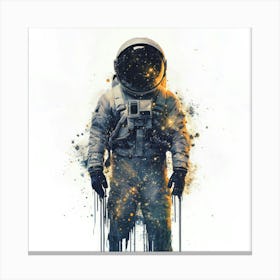 Spaceman.Generated AI. Wall Art Print Canvas Print