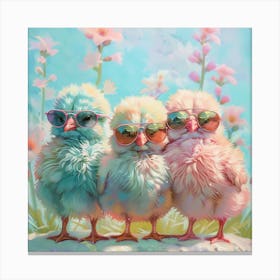 Chicks In Sunglasses Canvas Print