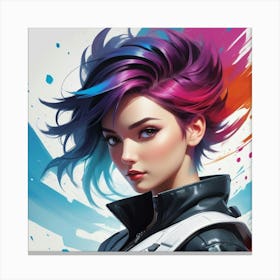 Overwatch Character Canvas Print