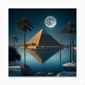 Egyptian Pyramid Canvas Print