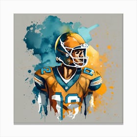 Miami Dolphins Player Canvas Print