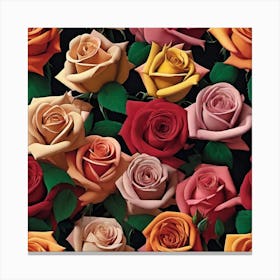 Roses 3 Canvas Print