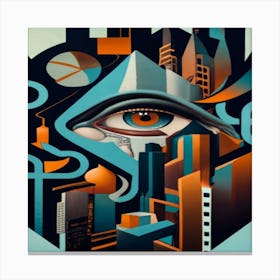 Eye Of The City Canvas Print