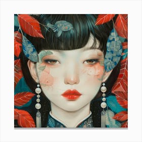 Chinese Girl 7 Canvas Print