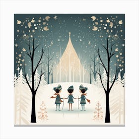 Christmas Card 2 Canvas Print