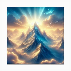 Sky And Clouds 5 Canvas Print