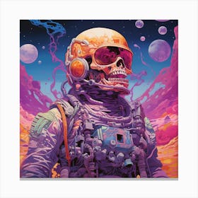 Space Skulduggery Canvas Print