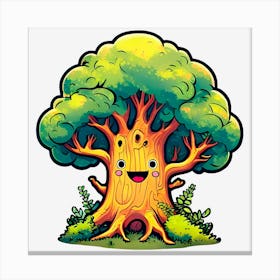 Happy Tree Canvas Print