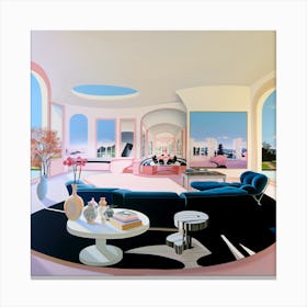 'The Living Room' Canvas Print