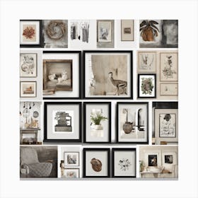  Home Decor Eclectic Gallery Set Canvas Print
