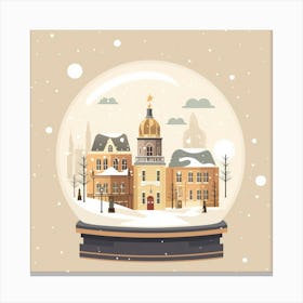 Nottingham United Kingdom 2 Snowglobe Canvas Print