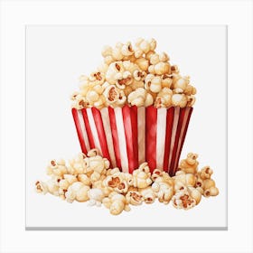 Popcorn 6 Canvas Print