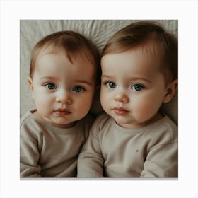 Twins Canvas Print