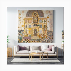 House Of Gold Canvas Print