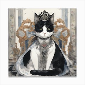 Luncheon with Her Highness  Canvas Print