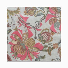 Pink Floral Pattern After William Morris Leinwandbilder