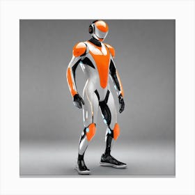 Futuristic Robot 91 Canvas Print