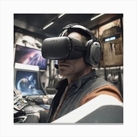 Vr Headset 22 Canvas Print