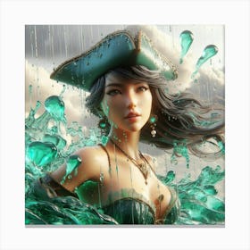 Mermaid 64 Canvas Print