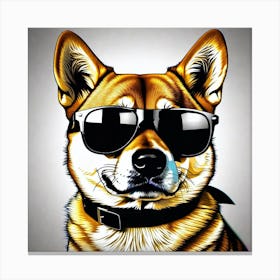 Shiba Inu 9 Canvas Print