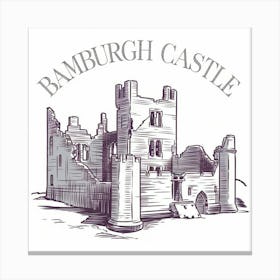 Bamburgh Castle 4 Canvas Print