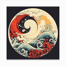 Great Wave 34 Canvas Print