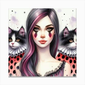 Kitty Cat 7 Canvas Print