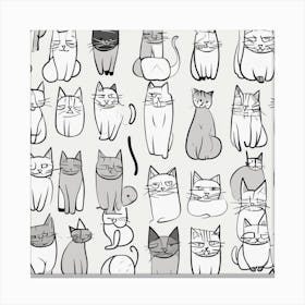 357476 Cats Xl 1024 V1 0 Canvas Print