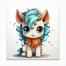 Cute Pony Canvas Print