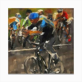 FINISH THE RACE! #00010 Canvas Print