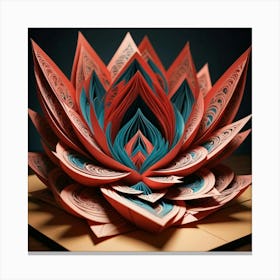 Lotus Flower Canvas Print