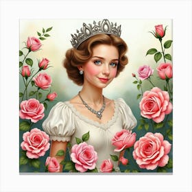 Young Queen 9 Canvas Print