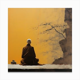 Meditation Series 02 By Csaba Fikker For Ai Art Depot 17 Canvas Print