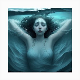 In The Depths Of Dreams Canvas Print