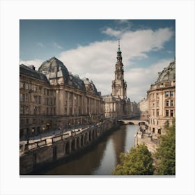 Düsseldorf Canvas Print