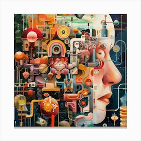 Futurists Canvas Print