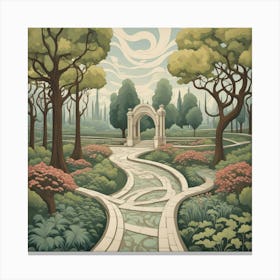 Garden Path 7 Canvas Print