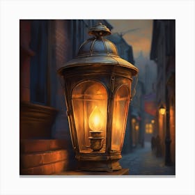 Harry Potter Street Lamp Canvas Print