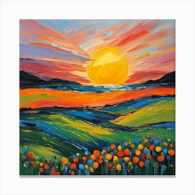 Sunrise 1 Canvas Print