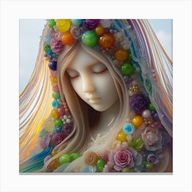 Beautiful Woman Canvas Print