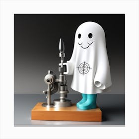 Ghost In The Machine Canvas Print