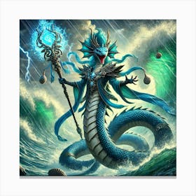 Naga Tidecaller Canvas Print