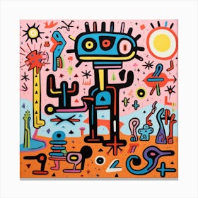 'Robot' Canvas Print